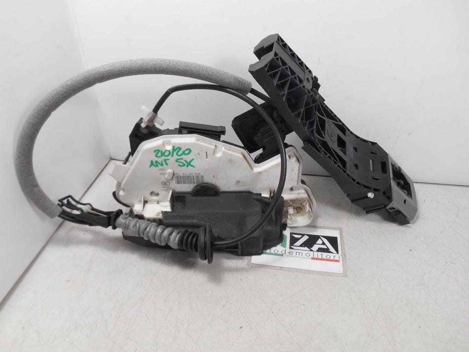 Serratura Elettrica Anteriore Sinistra VW Polo Cross 6R 2017 7 Pin 5K1837015E 5N0837885H