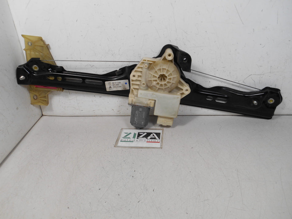 Alzacristalli Posteriore Sinistro Citroen C4 Picasso II 2014 9676172480 9675288380