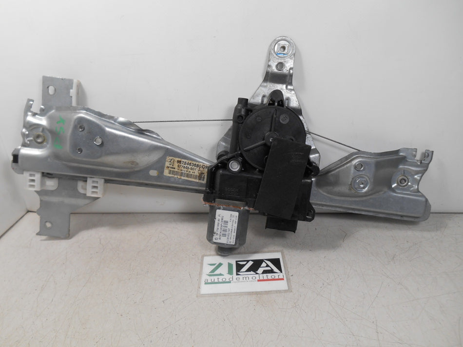 Alzacristalli Posteriore Sinistro Peugeot 308 I SW 2012 9675466880 9675463680