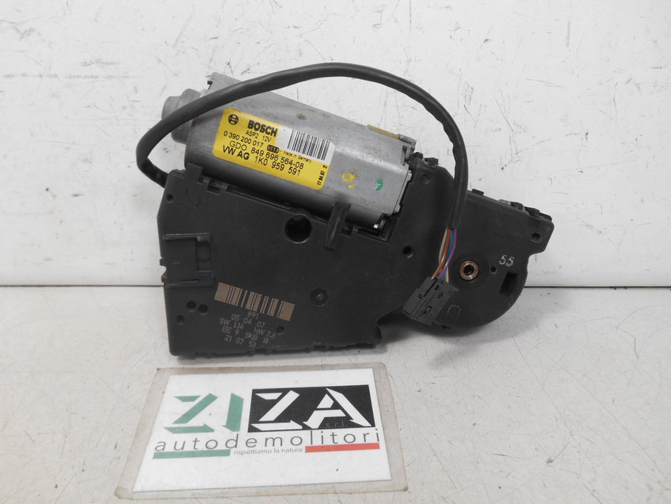 Motorino Tetto Apribile VW Passat 3C SW 2007 1K0959591 0390200017