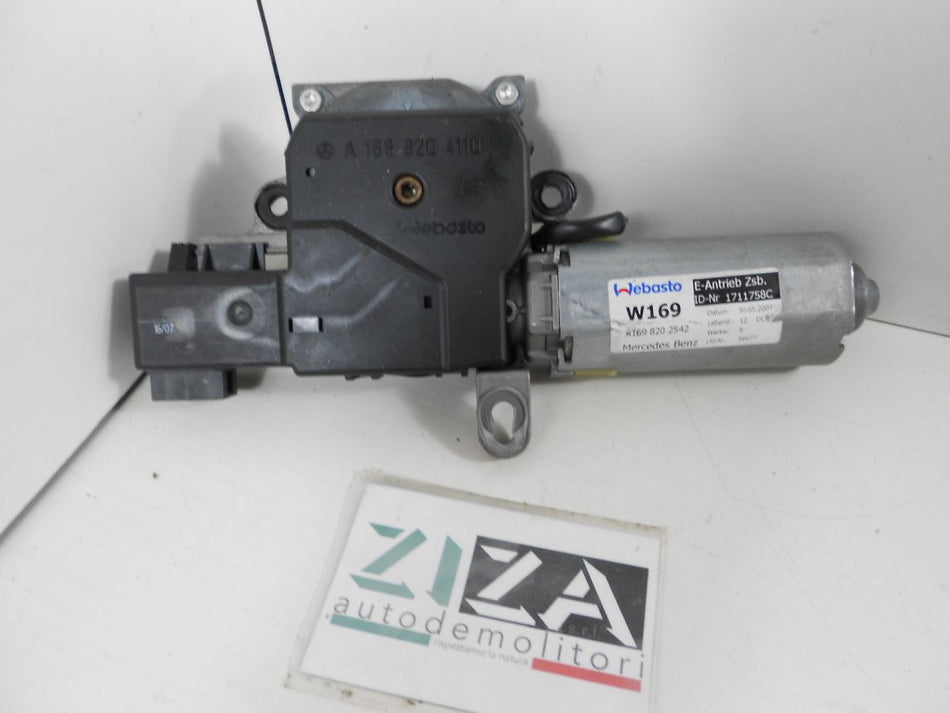 Motorino Tetto Apribile Mercedes W169 2007 A1698202542 1711758C