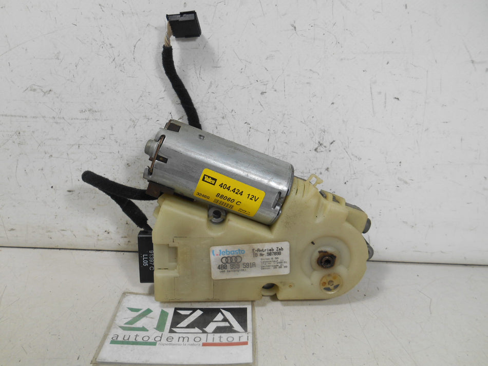 Motorino Tetto Apribile Audi A3 8L 2000 4B0959591A 404.424 88060C