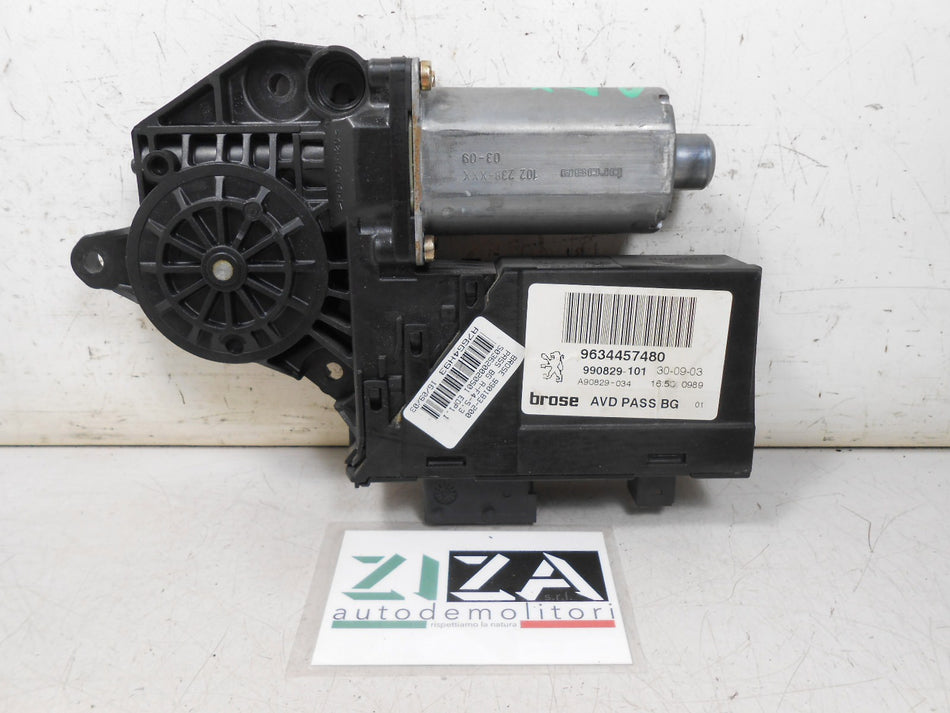 Motorino Alzacristalli Anteriore Destro Peugeot 307 2003 9634457480 990829-101