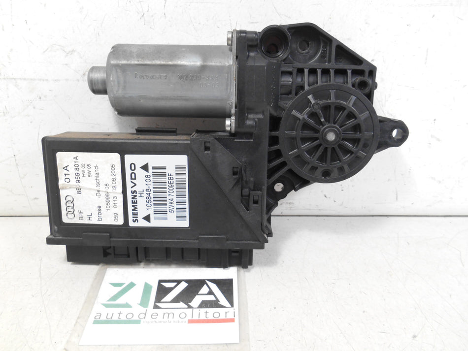Motorino Alzacristalli Posteriore Sinistro Audi A4 B7 2005 8E0959801A