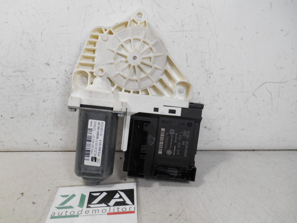 Motorino Alzacristalli Anteriore Sinistro Seat Leon 1P 2008 1P0837401D 1T0959701F 1K0959793L