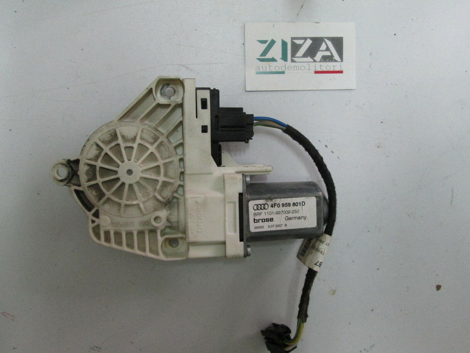 Motorino Alzacristalli Anteriore Sinistro Audi A6 4F C6 2008 4F0959801D