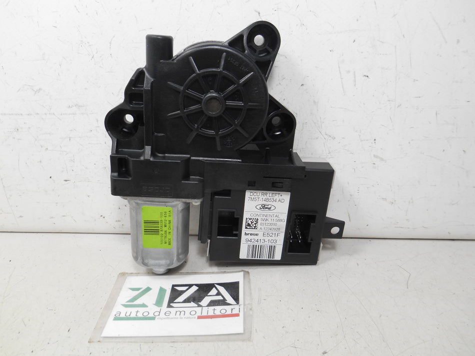 Motorino Alzacristalli Posteriore Sinistro Ford Kuga I 2010 7M5T-14B534-AD