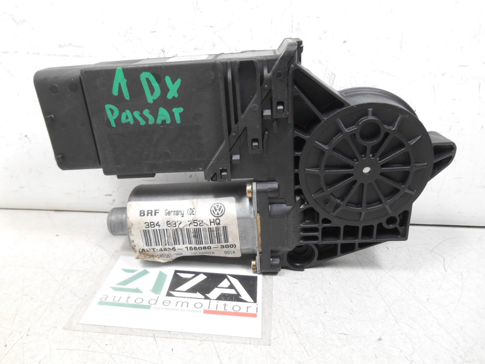 Motorino Alzacristalli Anteriore Destro VW Passat 3B 2001 3B4837752HQ 0130821694