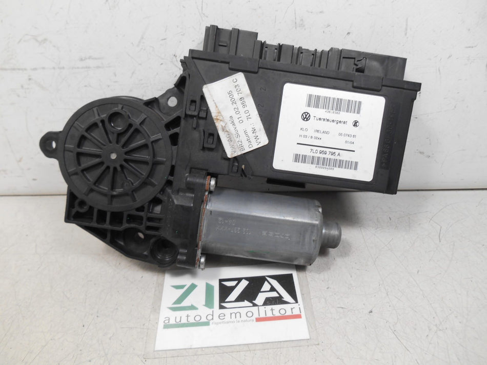 Motorino Alzacristalli Posteriore Sinistro VW Touareg 2005 7L0959795A 7L0959703C
