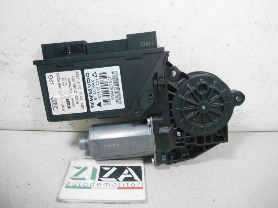 Motorino Alzacristalli Anteriore Destro Audi A4 B7 S4 2006 8E1959802G 105845-201