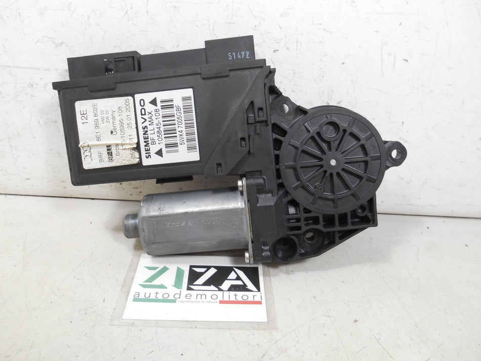Motorino Alzacristalli Anteriore Destro Audi A4 B7 2005 8E1959802E 105845-108
