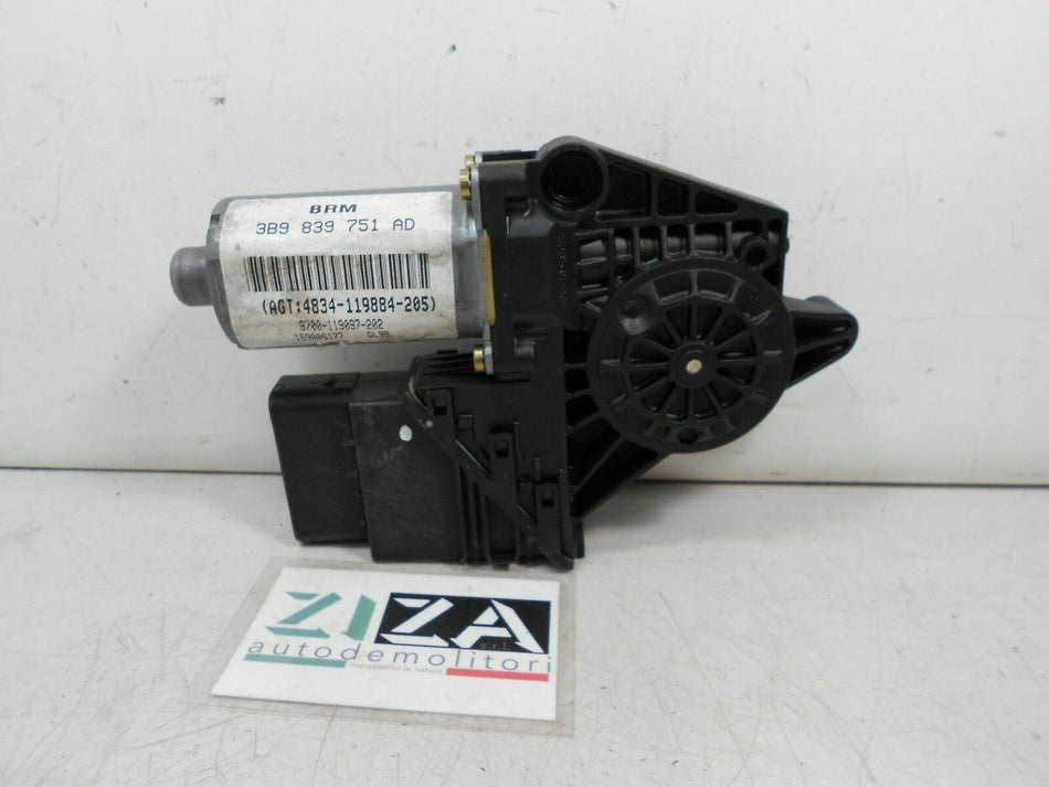 Motorino Alzacristalli Posteriore Sinistro VW Passat 3B 1999 3B9839751AD
