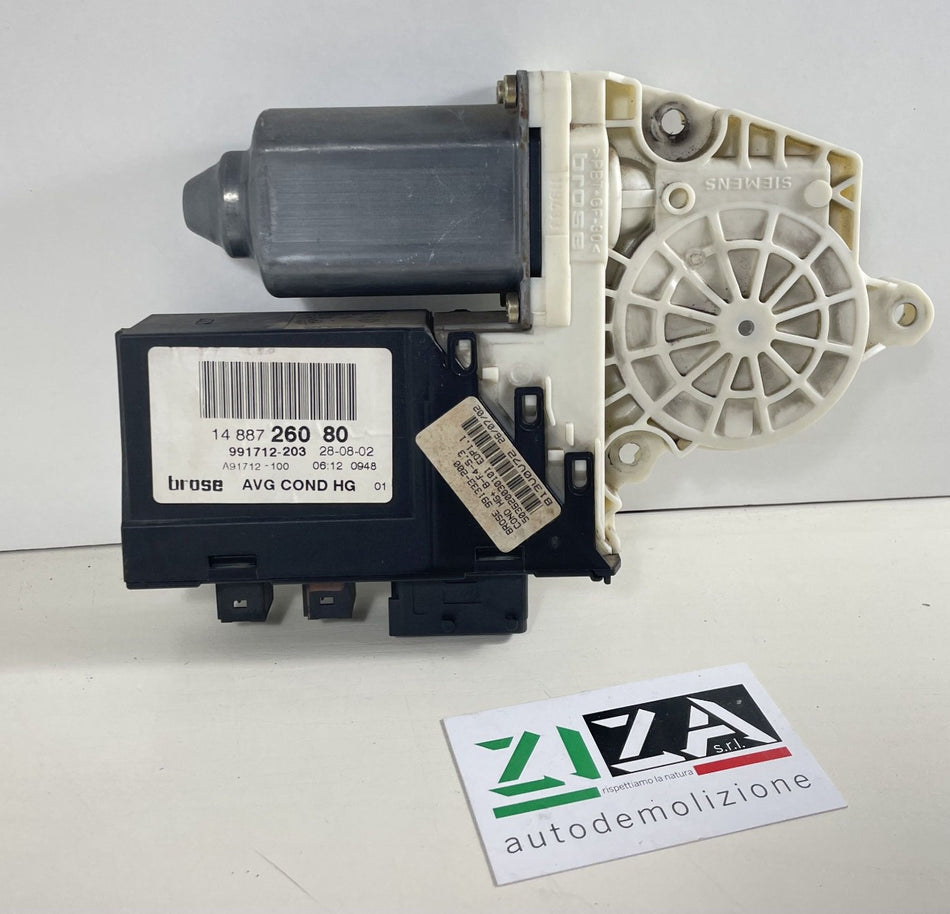 Motorino Alzacristalli Anteriore Sinistro Lancia Phedra 2003 1488726080 991712-203 991333-200 101387-102
