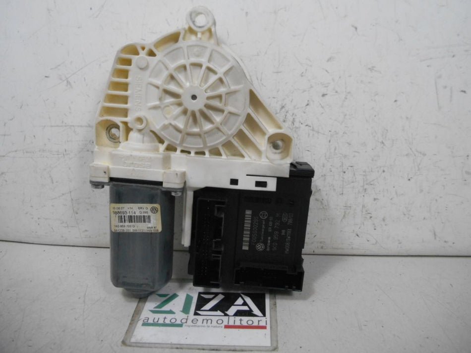 Motorino Alzacristalli Anteriore Destro VW Passat 3C 2007 1K0959792M 1K0959702Q