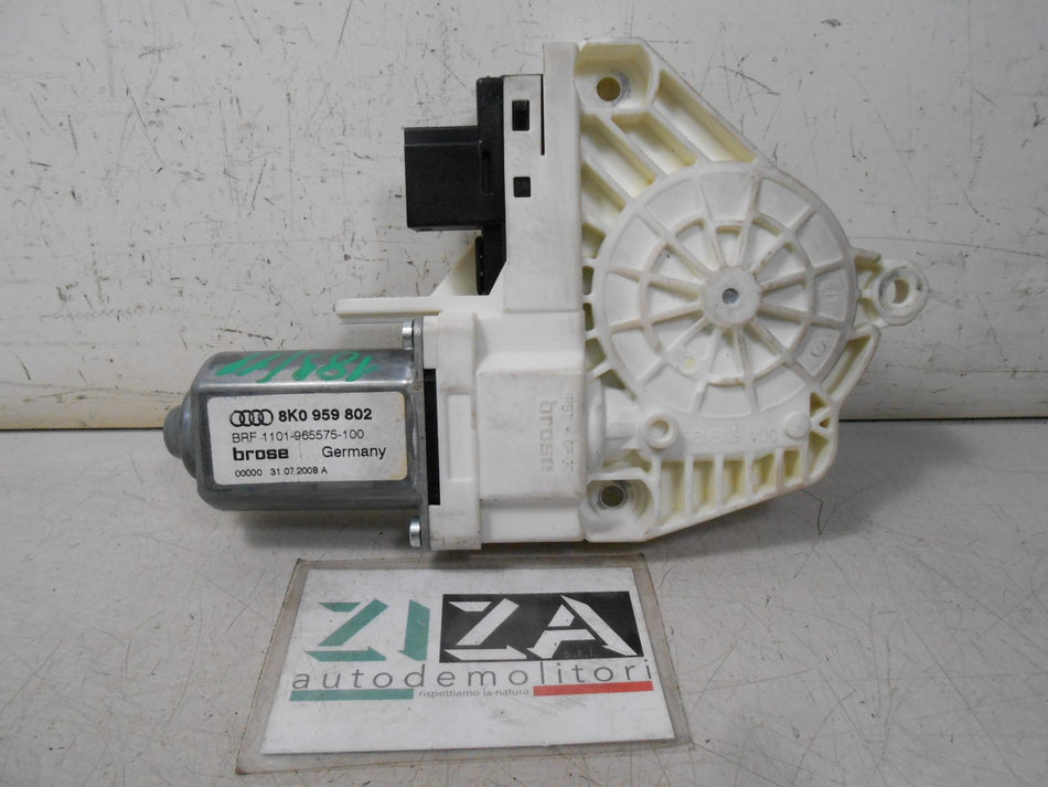 Motorino Alzacristalli Anteriore Destro Audi A4 B8 2008 8K0959802