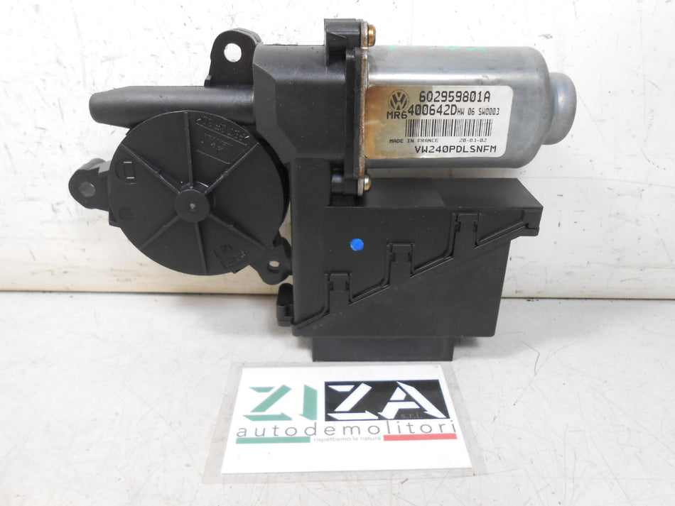 Motorino Alzacristalli Anteriore Destro VW Polo 9N 2002 6Q02959801A 400642T4