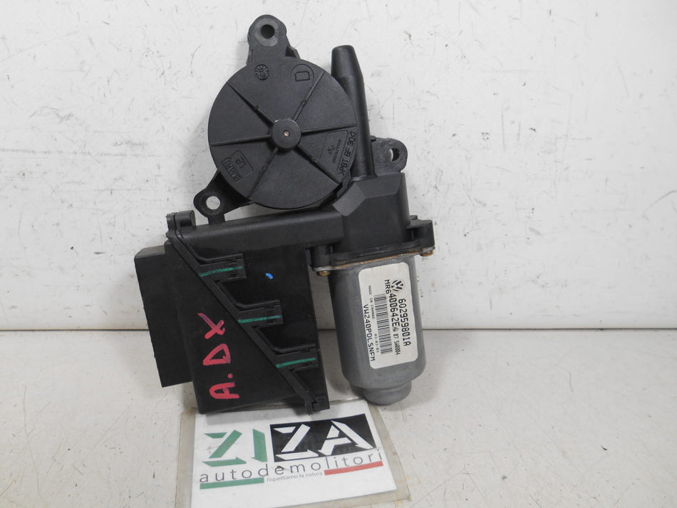 Motorino Alzacristalli Anteriore Destro VW Polo 9N 2003 6Q2959801A 400642 T5