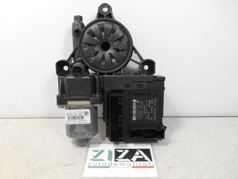 Motorino Alzacristalli Anteriore Destro VW Passat 3C 2010 1K0959792N 1K0959702AR