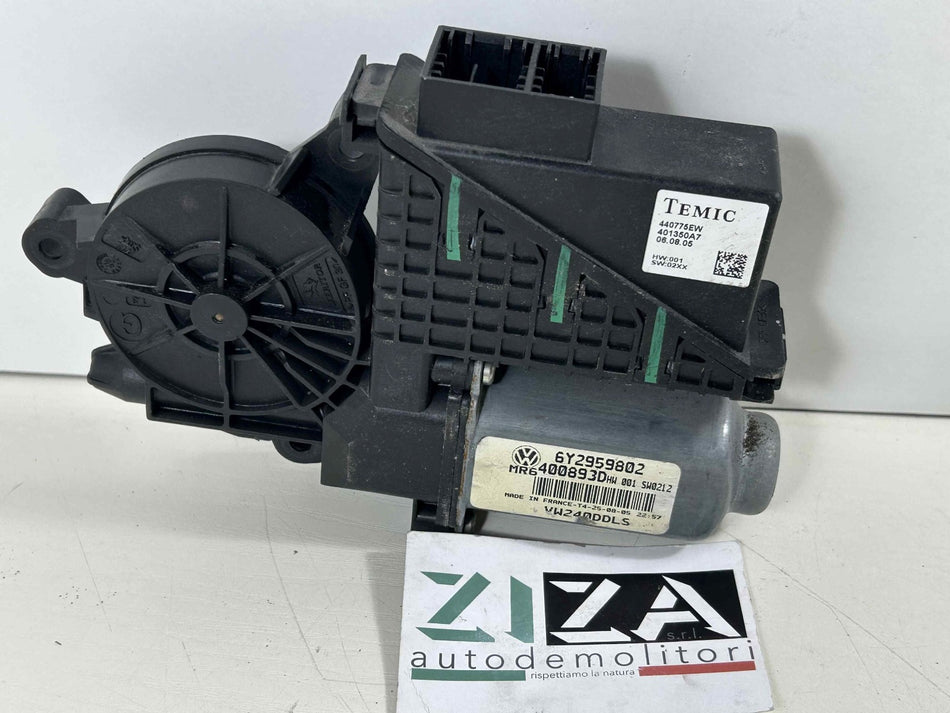 Motorino Alzacristalli Anteriore Sinistro VW Polo 9N3 2006 6Y2959802 440775EW