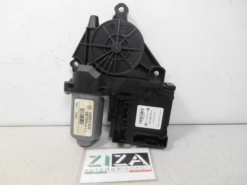 Motorino Alzacristalli Anteriore Destro VW Touran 2003 1K0959792A 1K0959702B