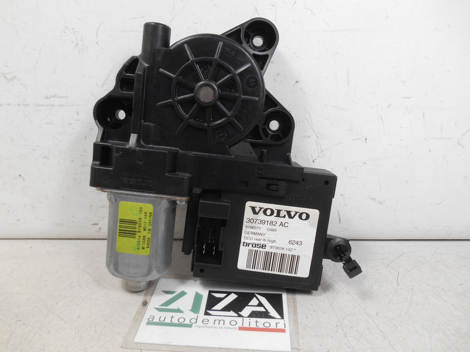 Motorino Alzacristalli Posteriore Sinistro Volvo S40 II 2008 30739182AC 979039-100