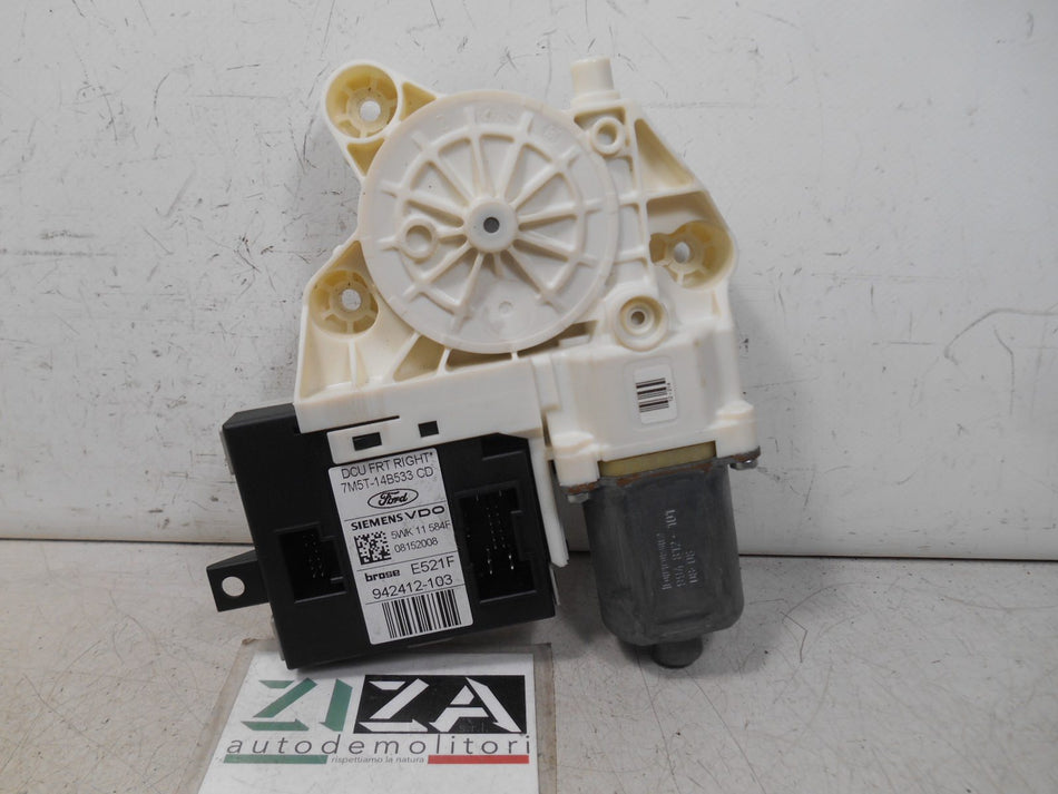 Motorino Alzacristalli Anteriore Destro Ford Focus II Res 2008 7M5T-14B533-CD