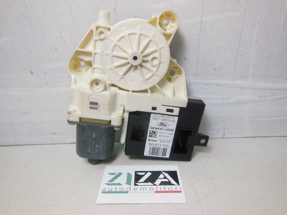 Motorino Alzacristalli Posteriore Sinistro Ford Focus II 2009 7M5T14B534AD