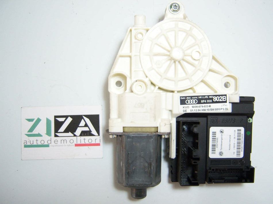 Motorino Alzacristalli Posteriore Destro Audi A3 8P 2004 Sportback 8P4959802B