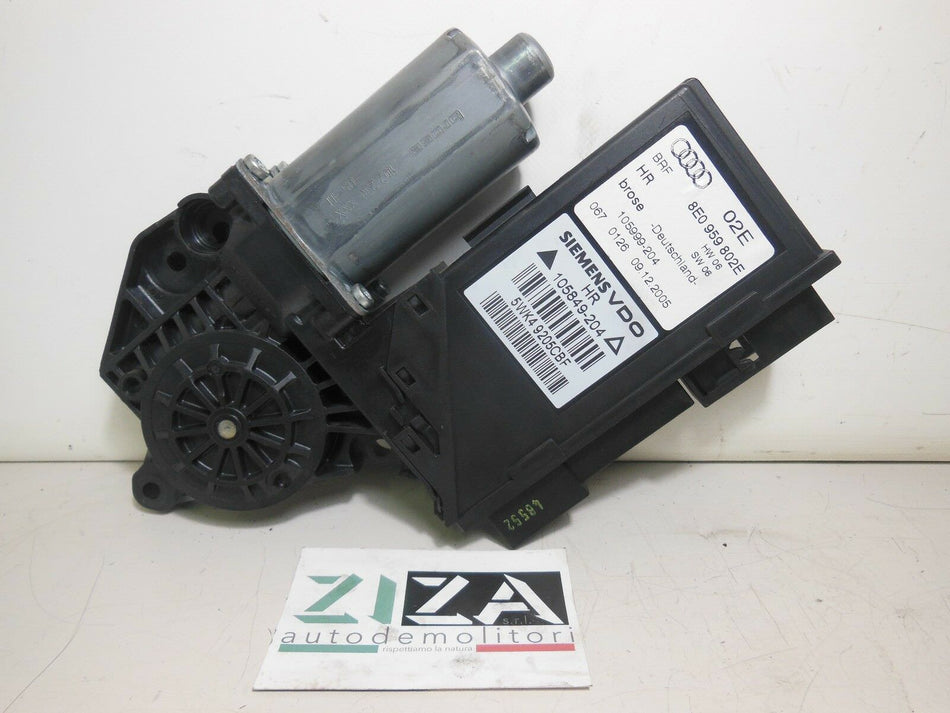 Motorino Alzacristalli Posteriore Destro Audi A4 B7 2006 8E0959802E