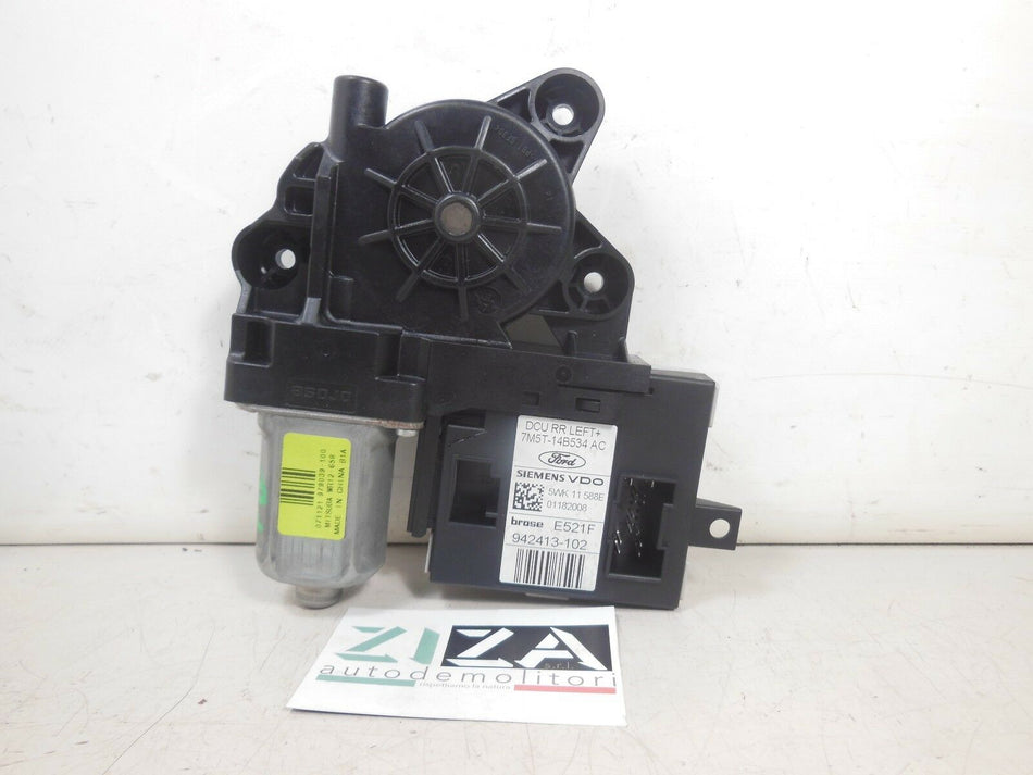 Motorino Alzacristalli Posteriore Sinistro Ford C-Max 2008 7M5T-14B534-AC