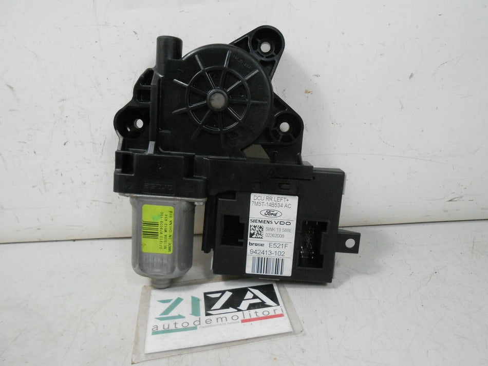 Motorino Alzacristalli Posteriore Sinistro Ford C-Max 2008 7M5T14B534AC