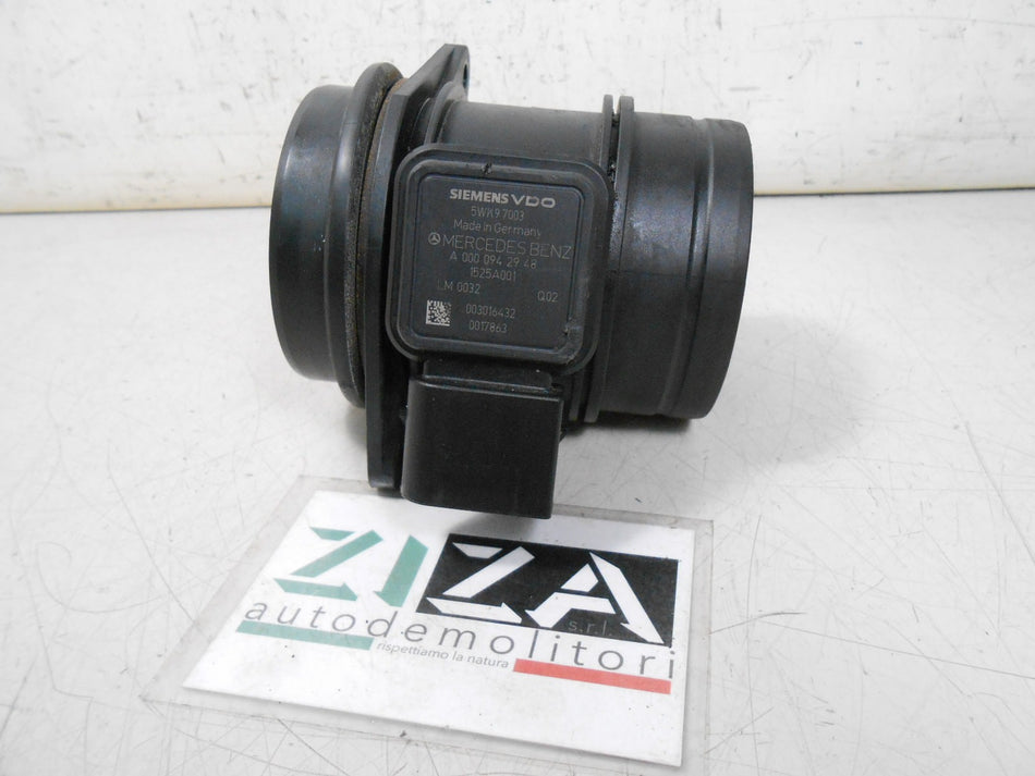 Debimetro Mercedes W245 B180 2.0 140cv 2005 A0000942948