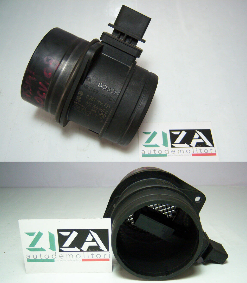 Debimetro VW Tiguan Passat 140CV 2008 0281002735 03G906461C