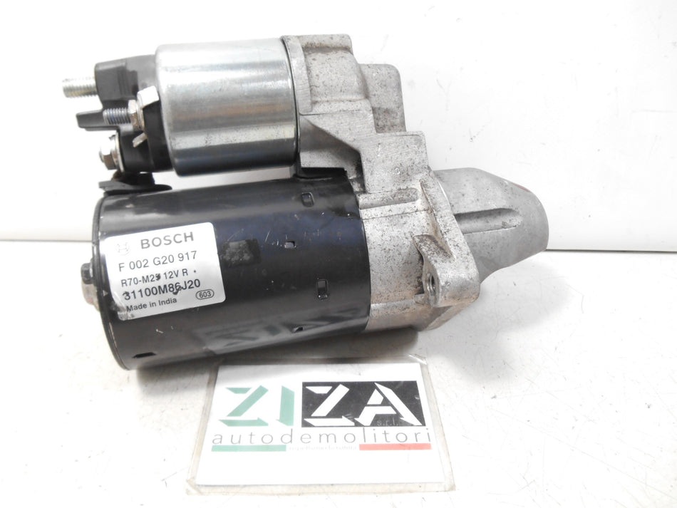 Motorino Avviamento Suzuki Swift V 1.3 D13A 2016 31100M86J20 F002G20917