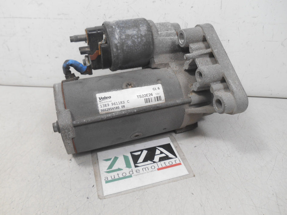 Motorino Avviamento Peugeot Partner III 1.5 75kw YH01 2019 9662854180-08 TS22E26