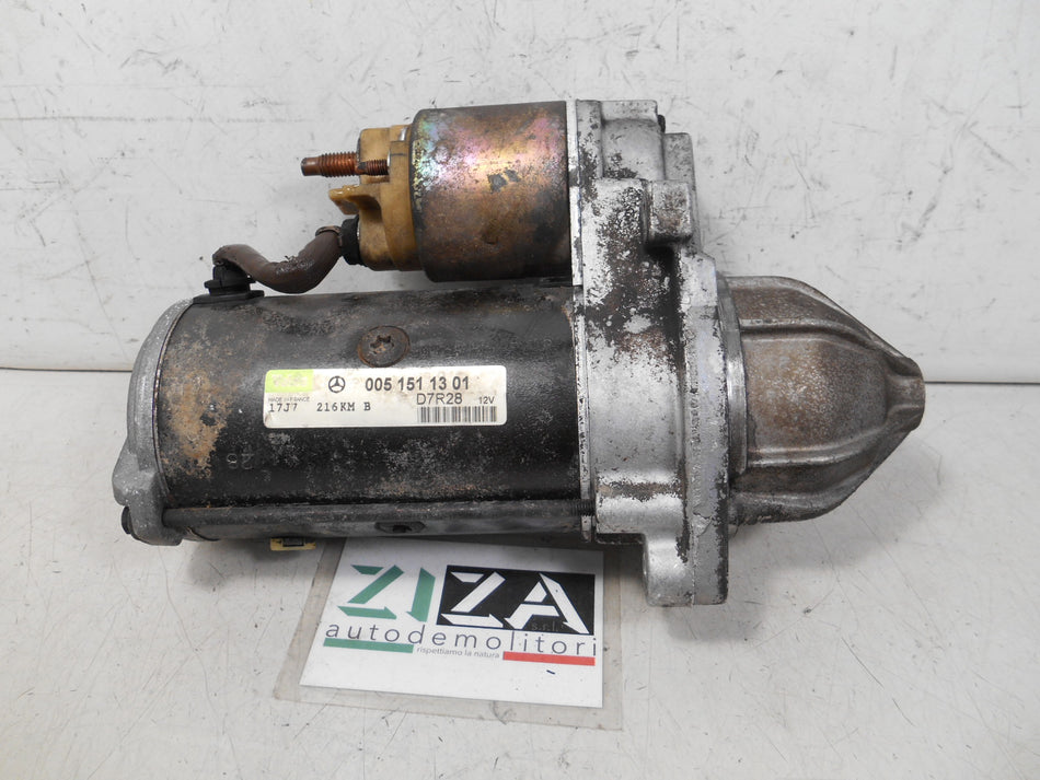 Motorino Avviamento Mercedes W210 E250 2.5 150cv 605962 1998 0051511301 D7R28