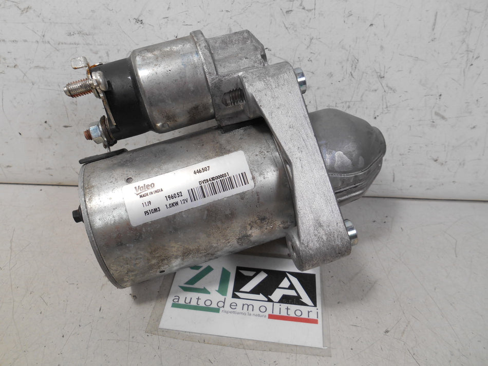 Motorino Avviamento Nissan Micra K13 1.2 B/GPL 80cv HR12 2016 196052 FS10M3