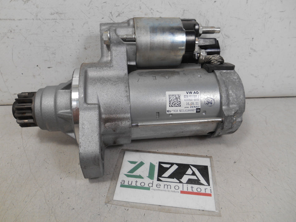 Motorino Avviamento Skoda Kamiq 1.0 TFSI 110cv DLA 2022 02M911024J 428000-8855