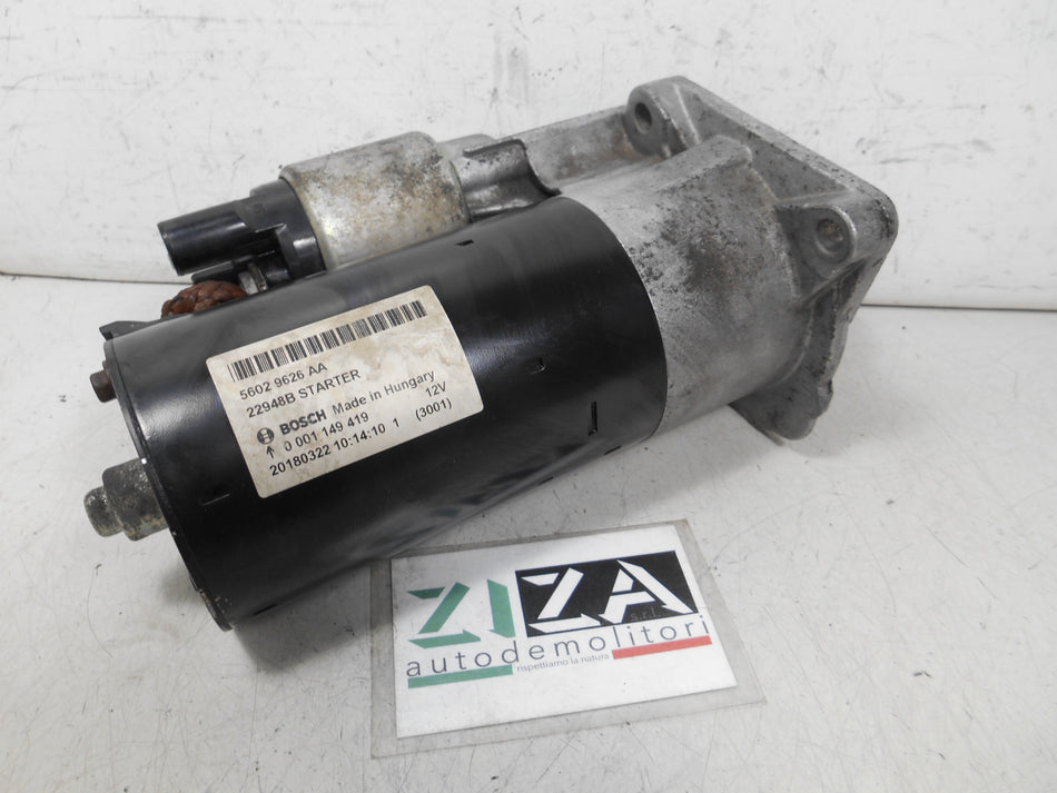 Motorino Avviamento Jeep Compass II 2.0 170cv 2018 56029626AA 0001149419