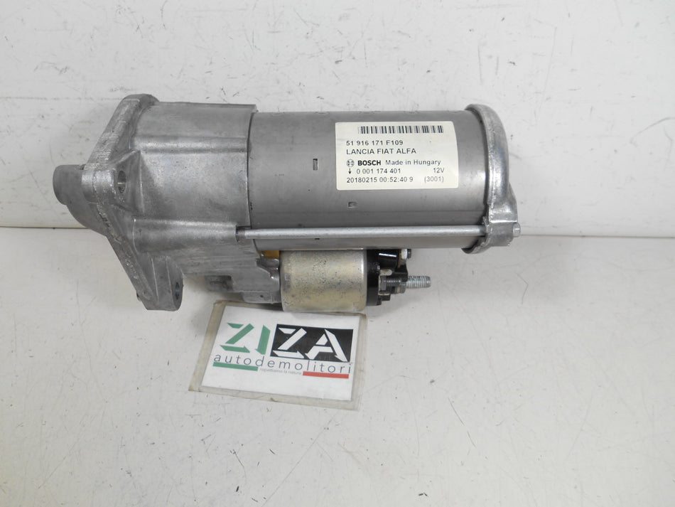 Motorino Avviamento Fiat Tipo 357 1.6 Mjet 120cv 55260384 2018 51916171 F109