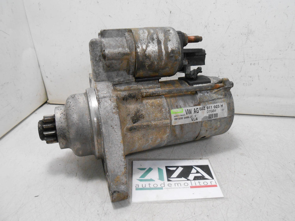 Motorino Avviamento Seat Leon 1.9 77kw BKC 2006 02Z911023H D7GS8