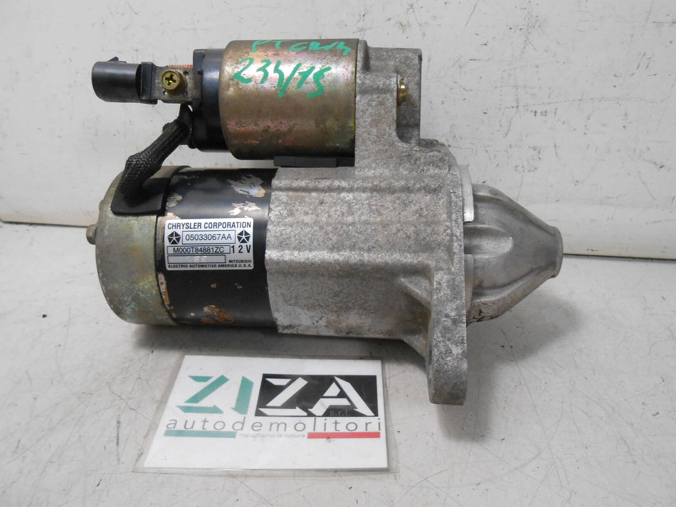 Motorino Avviamento Chrysler PT Cruiser 2.0 104kw 141cv 2.0L 2000 05033067AA