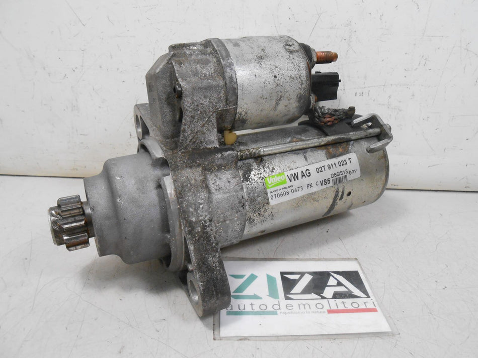 Motorino Avviamento VW Golf V 1.6 75kw 3 Porte BSE 2008 02T911023T