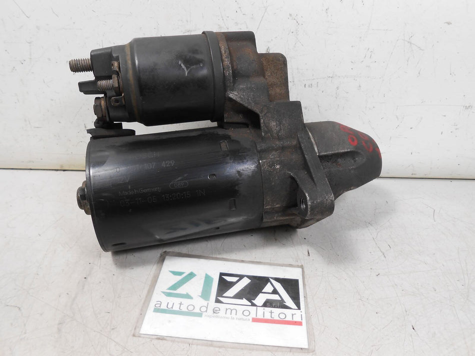 Motorino Avviamento Opel Corsa C 1.3 Mjet 69cv 2004 0001107429