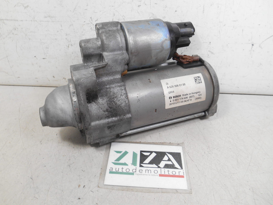 Motorino Avviamento Mercedes W205 S205 1.6 85kw R9M 2016 A6269060100 0001174606