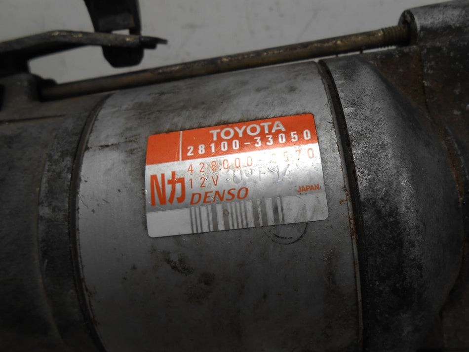 Motorino Avviamento Toyota Yaris XP10 1.4 2005 28100-33050 428000-0570