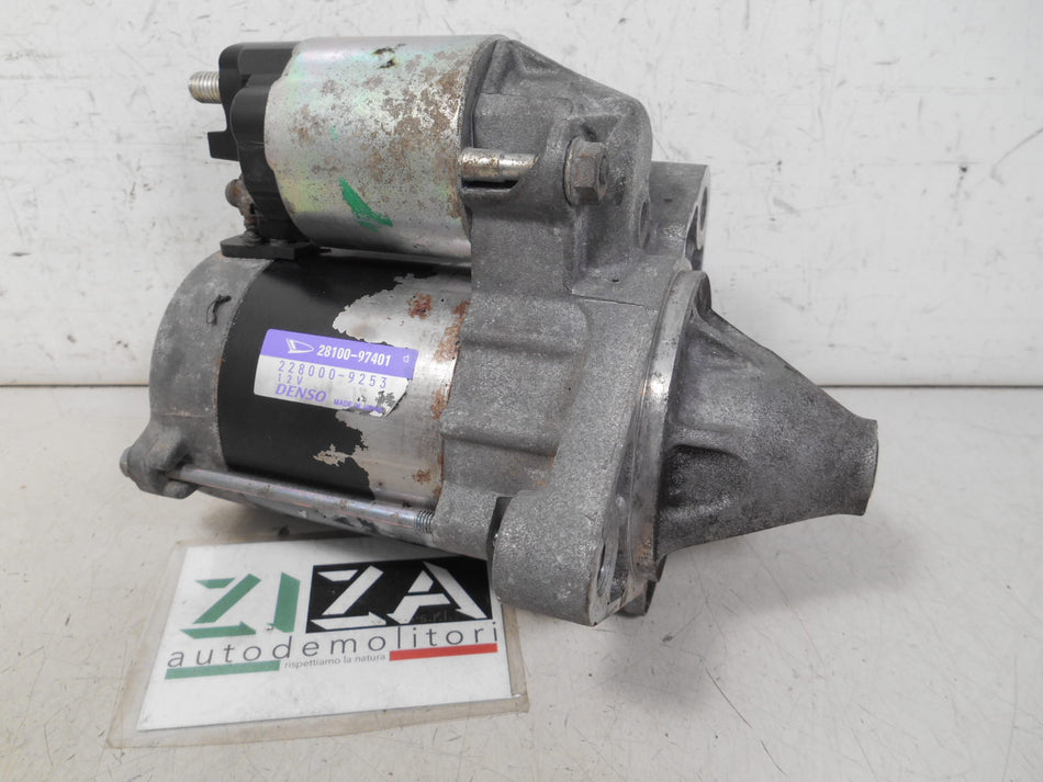 Motorino Avviamento Daihatsu Terios J200 1.5 77kw 3SZ 2008 28100-97401 22800-9253