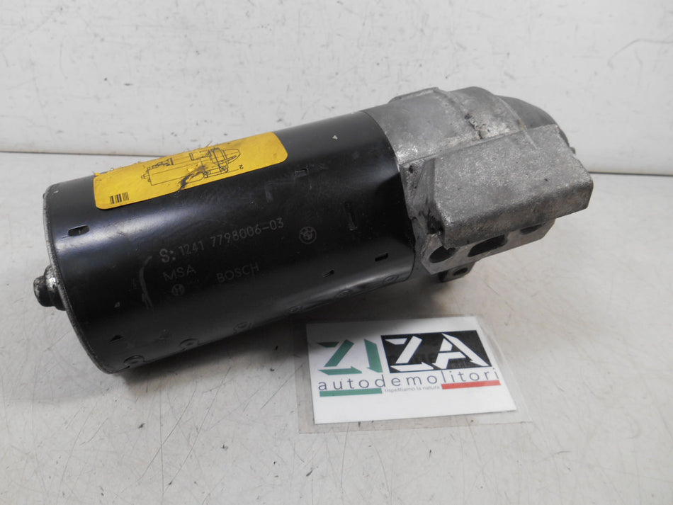 Motorino Avviamento BMW F20 118D 2.0 105kw N47D20C 2013 0001139002 7798006-03