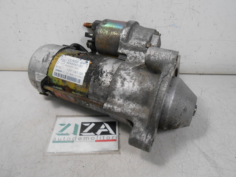 Motorino Avviamento Peugeot 407 2.0 100kw 136cv RHR 2005 9648242180