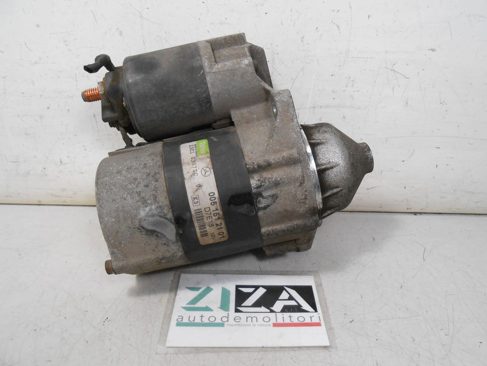Motorino Avviamento Mercedes W168 A140 1.4 60kW 168940 2001 0051512101